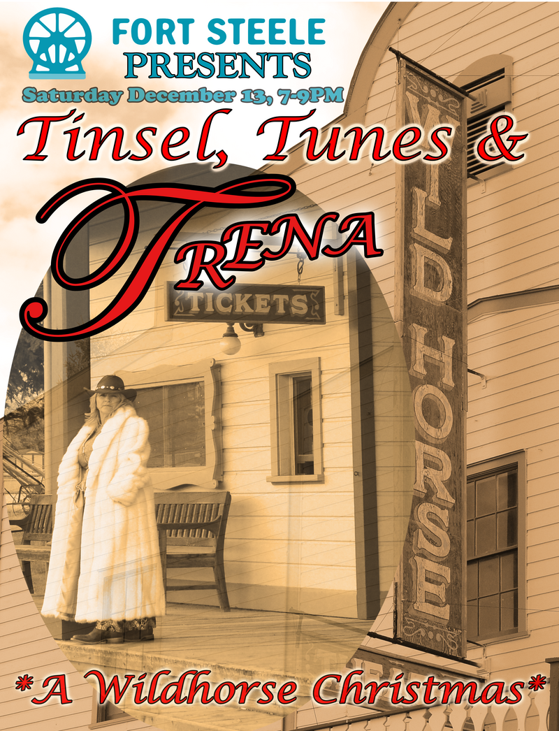 Tinsel, Tunes & Trena @ Wildhorse Theatre - Fort Steele - Dec 13, 2025