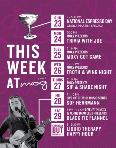 #LiveAtTheMoxy presents: Sof Herrmann - May 16th @ Moxy Hotel