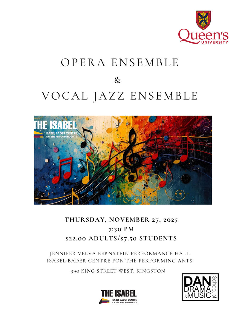 Vocal Jazz & Opera Ensemble - Jun 19th @ Isabel Bader Centre for the Performing Arts