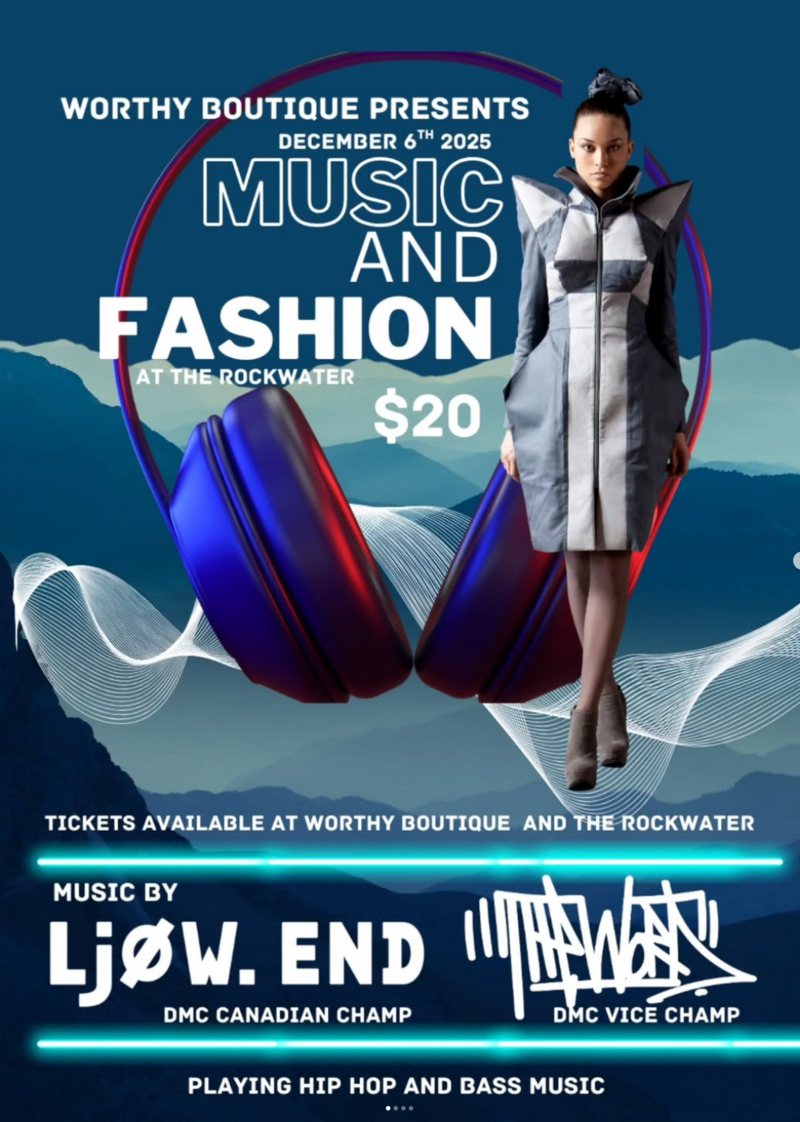 MUSIC and FASHION - May 8th @ Rockwater Grill & Bar