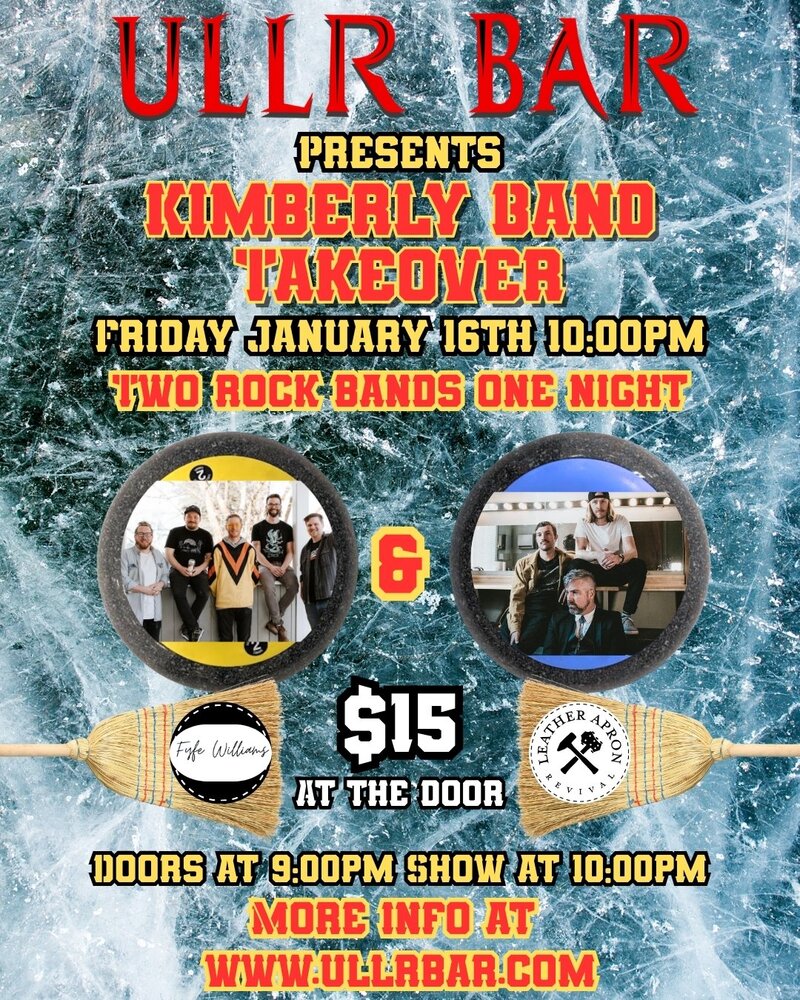 Kimberly Band Takeover @ Ullr Bar - Jan 16, 2026
