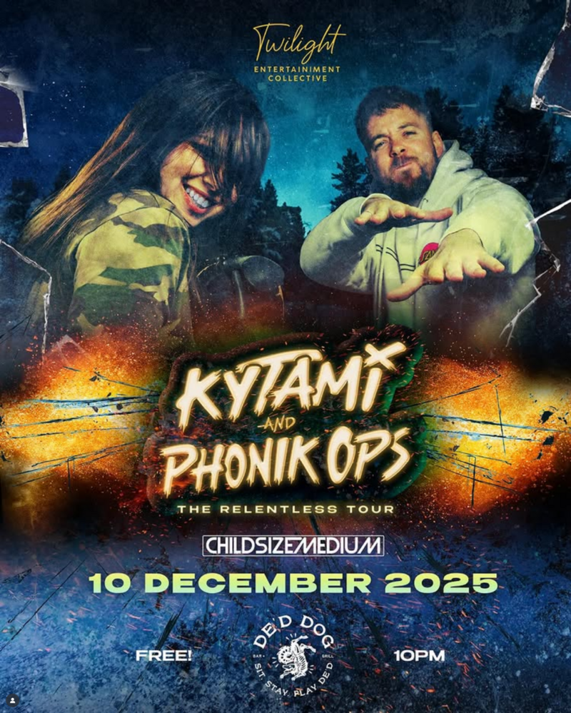 💫 Twilight Entertainment Presents: KYTAMI & PHONIK OPS - May 12th @ De'd Dog Bar & Grill