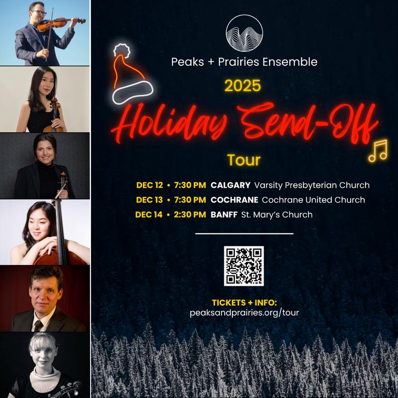 Peaks + Prairies Ensemble • Live in Banff • 2025 Holiday Send-Off Tour @ St. Mary's Church - Dec 14, 2025