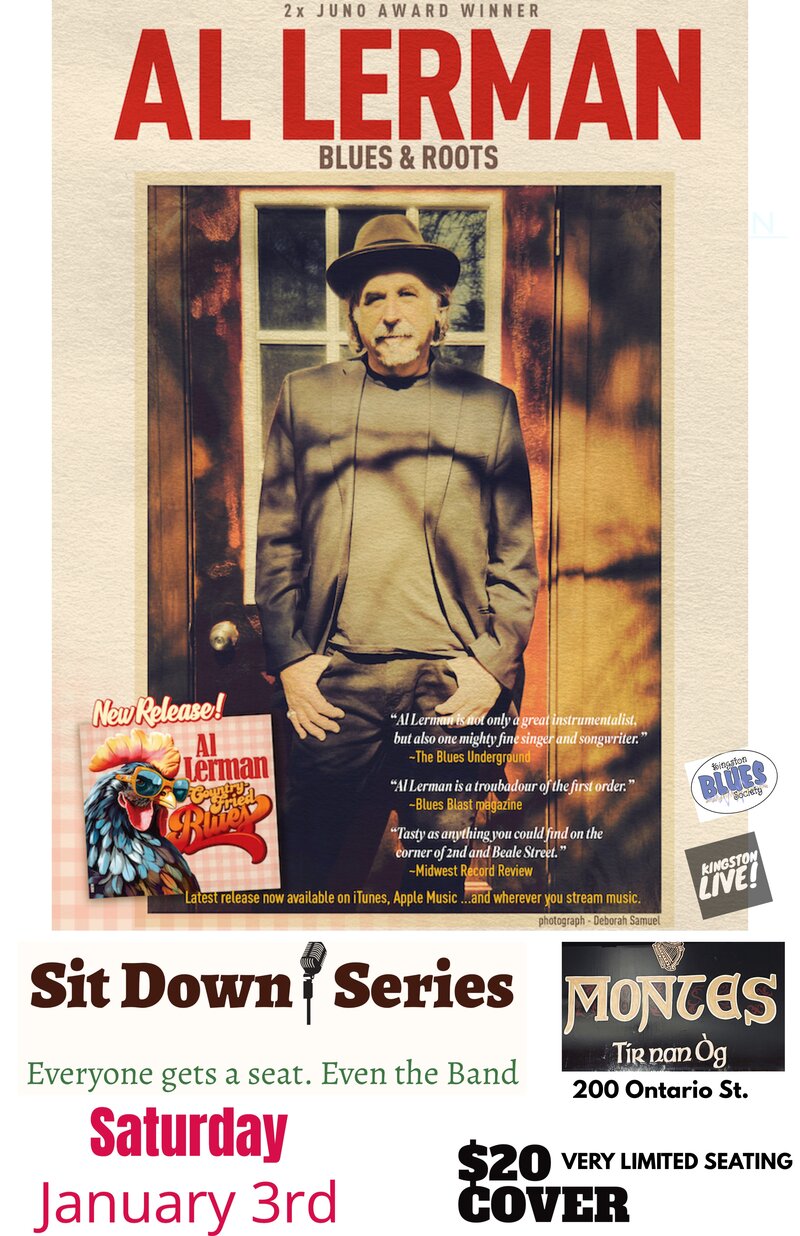 Sit Down Series: Al Lerman @ Monte's - Jan 03, 2026