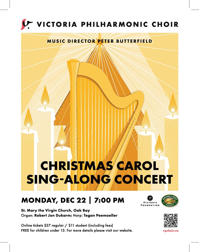 Christmas Carol Sing-along Concert @ St. Mary the Virgin Anglican Church - Dec 22, 2025