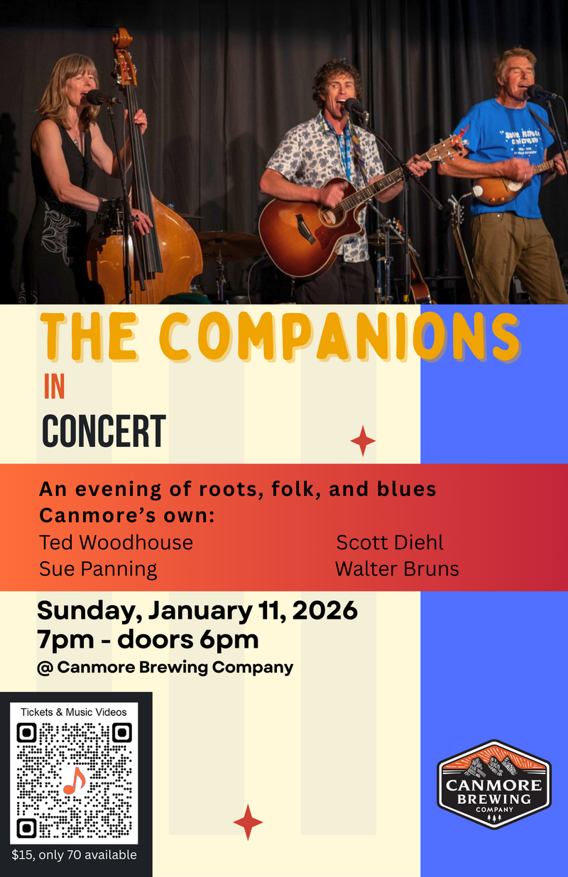 The Companions in Concert - May 6th @ Canmore Brewing Company