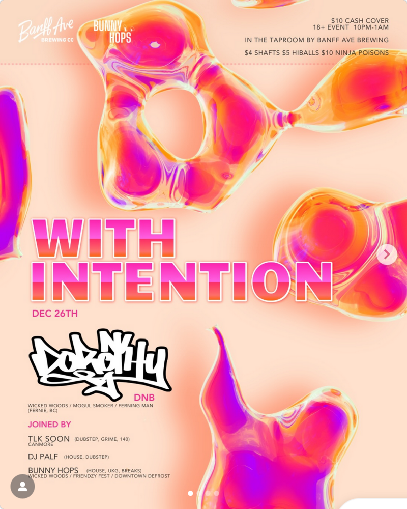 WITH INTENTION 💫 @ Banff Ave Brewing Co. - Dec 26, 2025