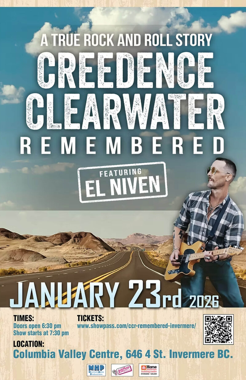 Creedence Clearwater Remembered: A True Rock and Roll Story - May 6th @ Columbia Valley Centre