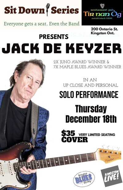 Sit Down Series: Jack de Keyzer @ Tir Nan Óg - Dec 18, 2025