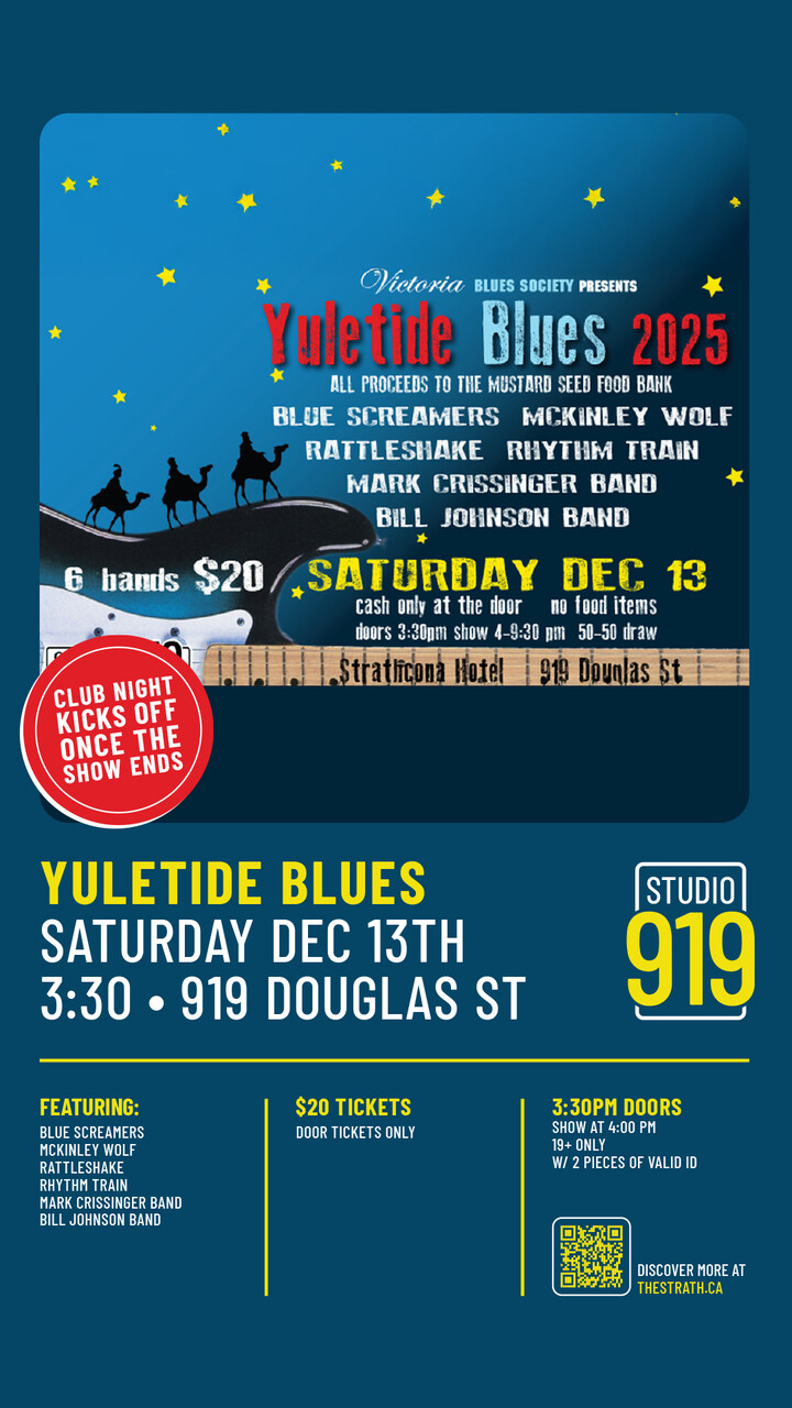 Yuletide Blues 2025 - May 6th @ Studio 919