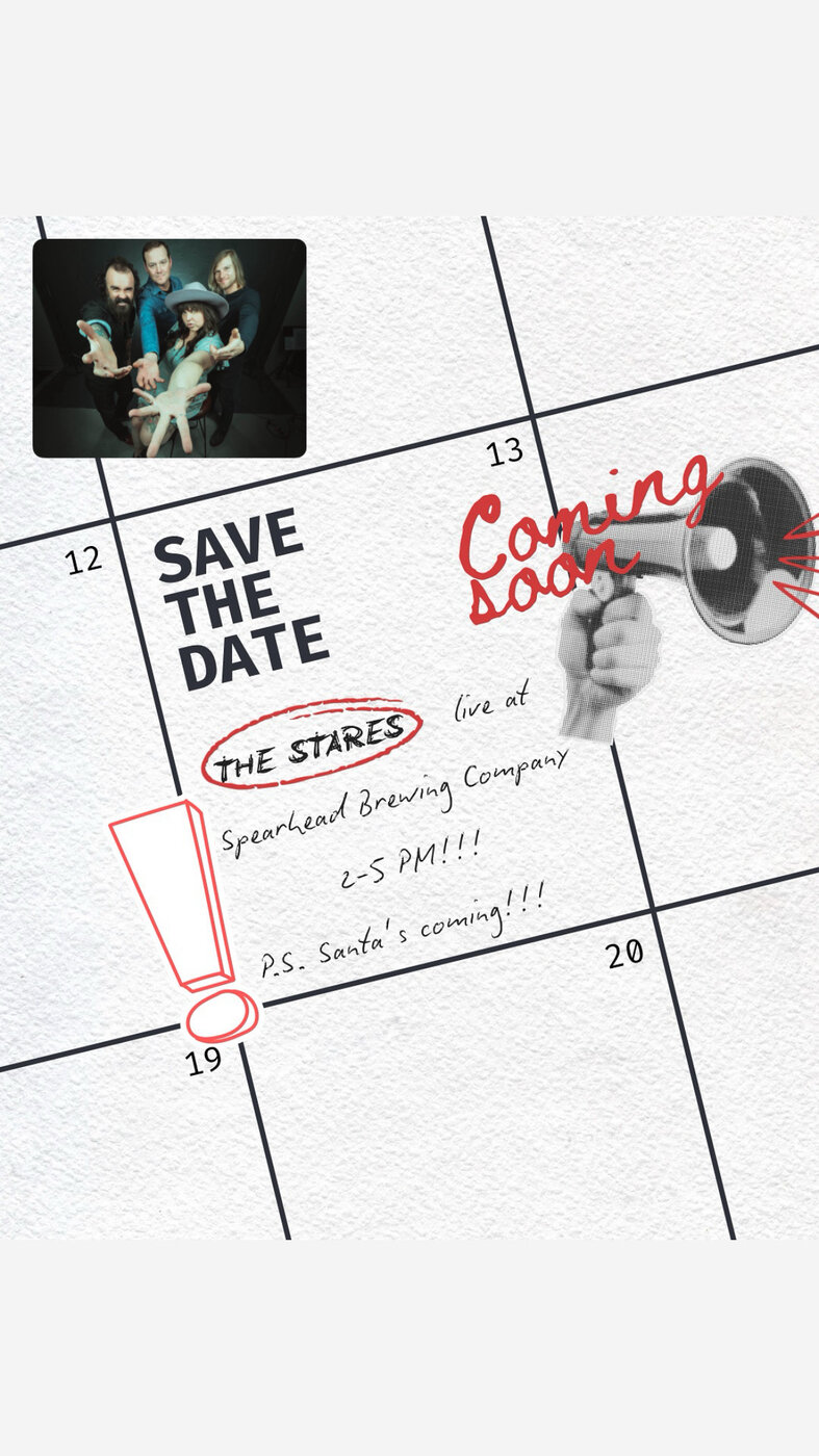 The Stares’ “We’re Back” Show at Spearhead!! @ Spearhead Brewery - Dec 13, 2025