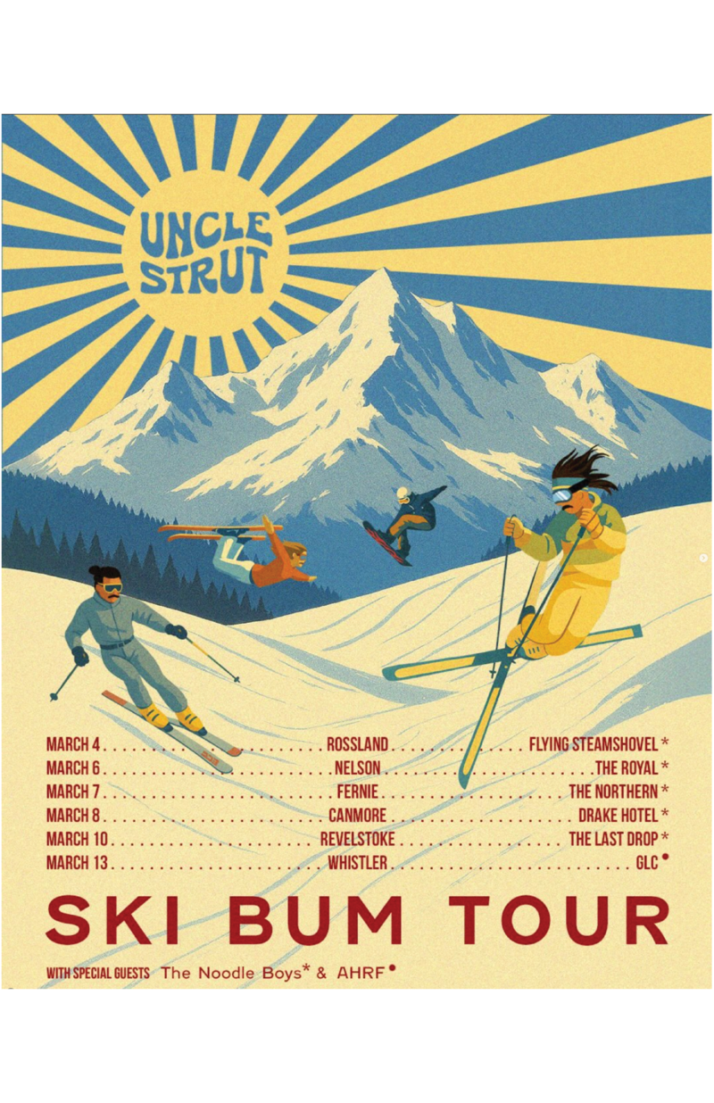Uncle Strut: The Ski Bum Tour - May 6th @ Garibaldi Lift Co. Bar & Grill
