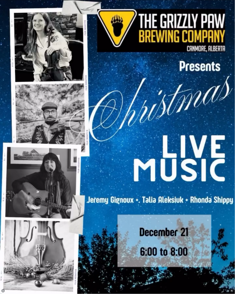 Christmas Live Music at The Grizzly Paw - May 6th @ The Grizzly Paw Brewing Company