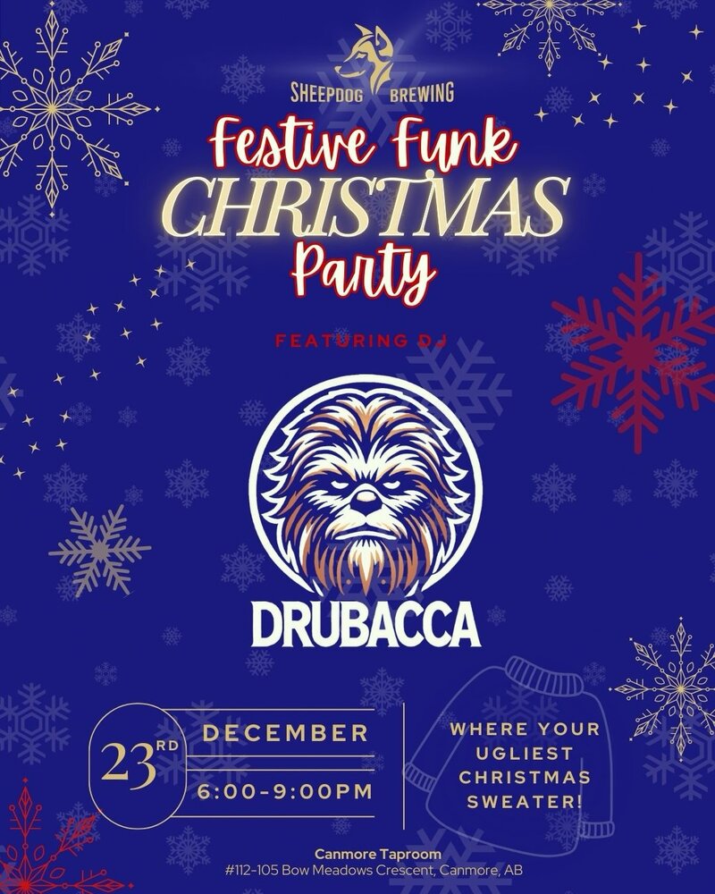 🎄🍻Festive Funk Christmas Party 🍻🎄 - May 6th @ Sheepdog Brewing