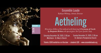 ENSEMBLE LAUDE Concert - Aetheling - May 6th @ St. Andrews Presbyterian Church