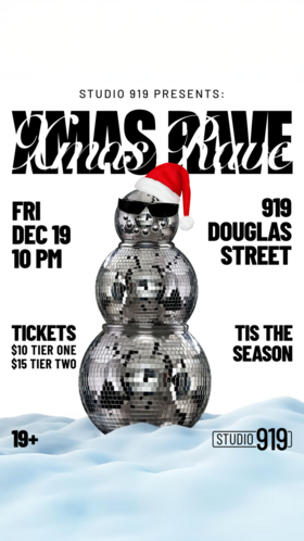 Xmas Rave - Jul 17th @ Studio 919
