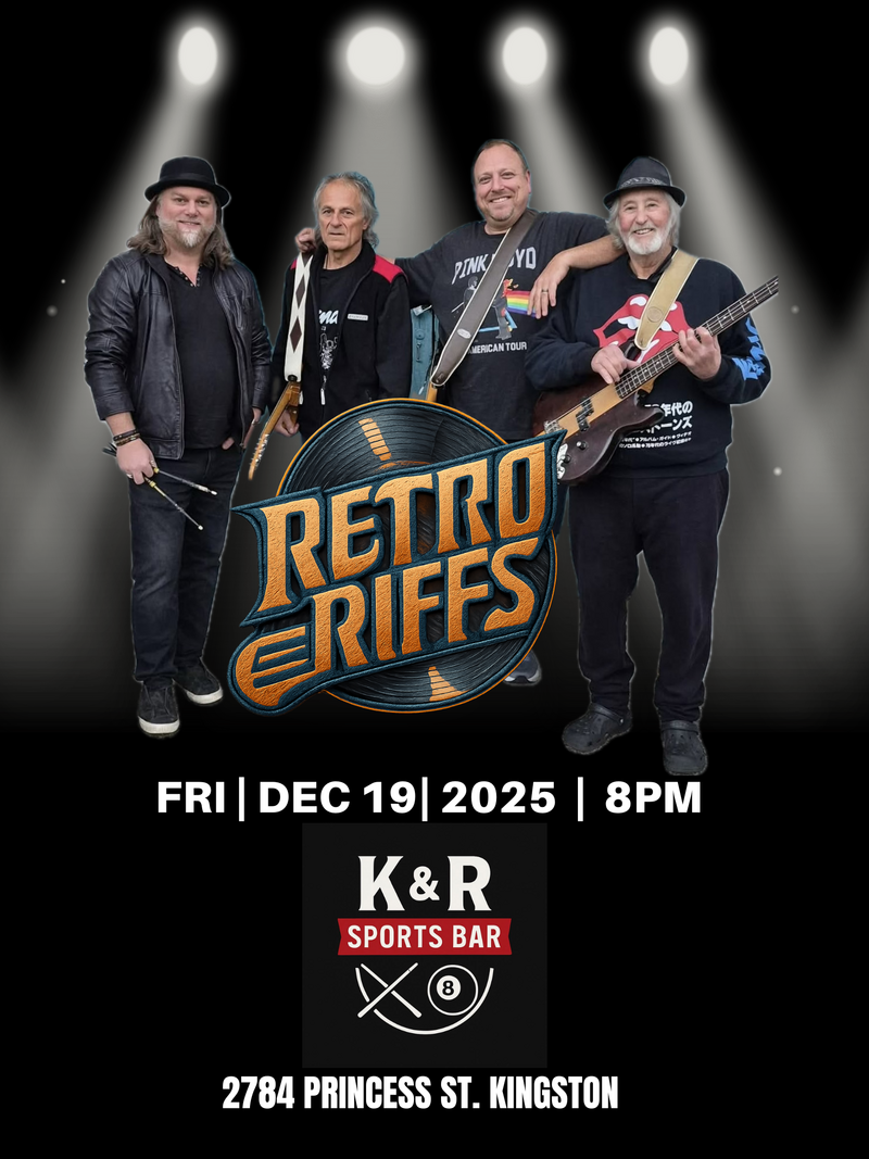 The Retroriffs Rockin Christmas Party - May 9th @ K&R Sports Bar
