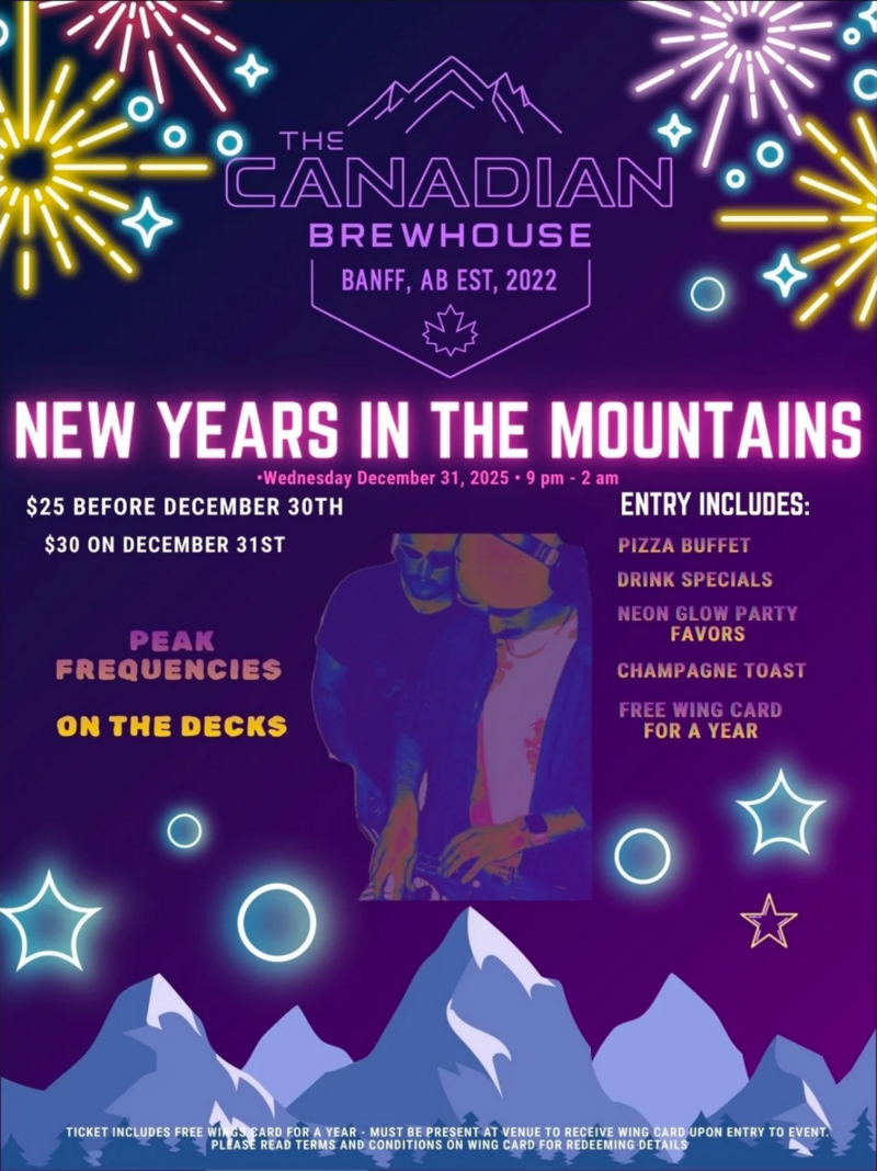 Neon New Year's 2025/2026 - May 6th @ Canadian Brewhouse