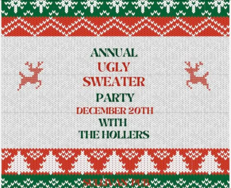 Annual Ugly Sweater Party - May 6th @ Sullivan Pub