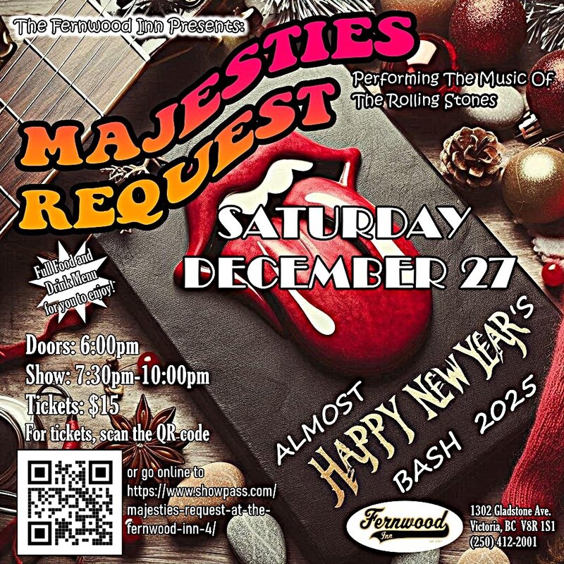 Majesties Request - Rolling Stones Tribute Band - May 10th @ Fernwood Inn
