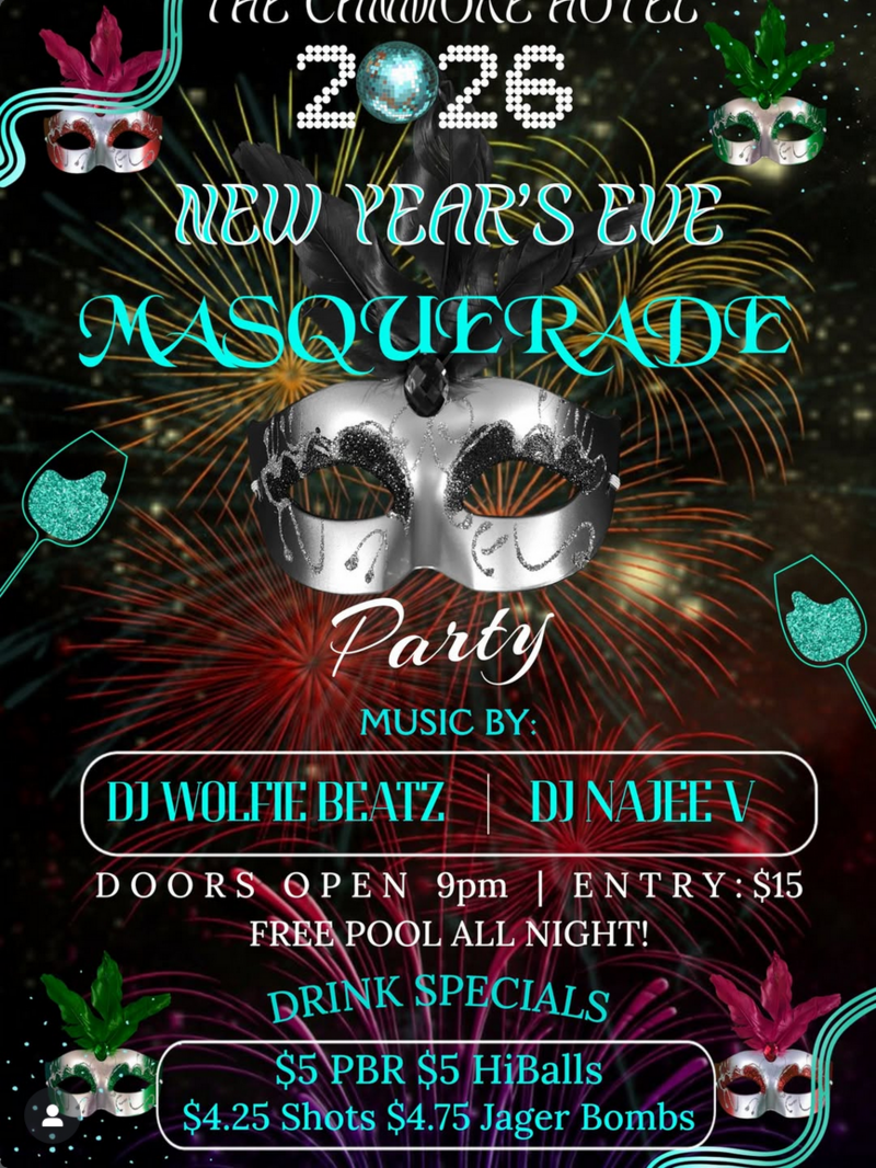 New Year's Eve Masquerade Party - May 6th @ Canmore Hotel