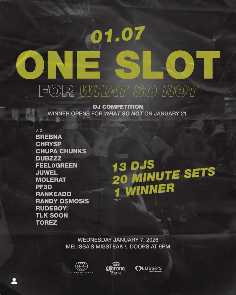 One Slot for WHAT SO NOT! @ Melissa's Missteak - Jan 07, 2026
