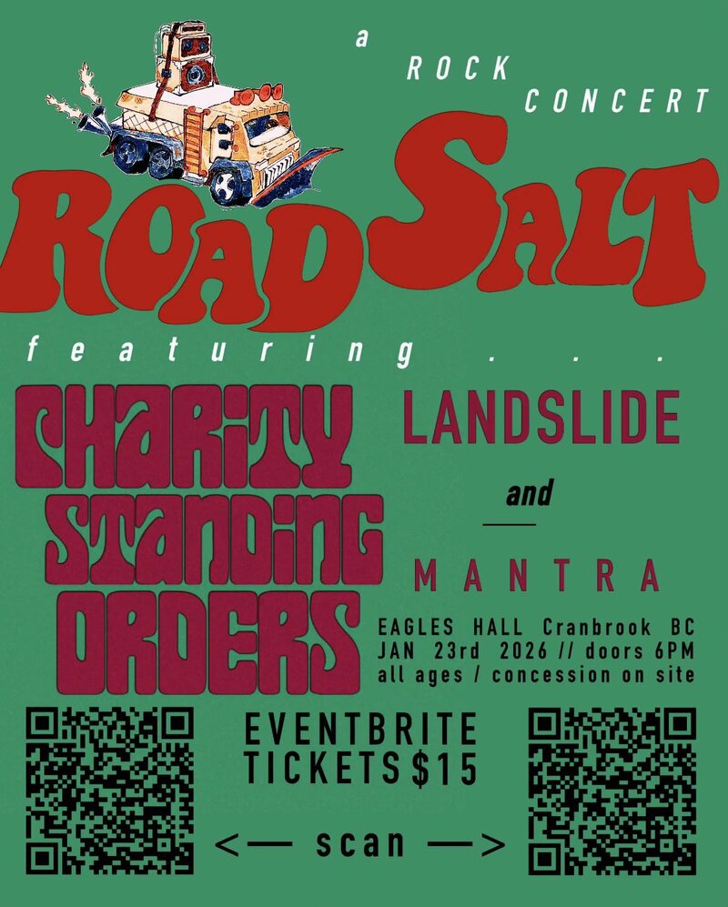 Road Salt: A Rock Concert @ Eagles Hall - Jan 23, 2026