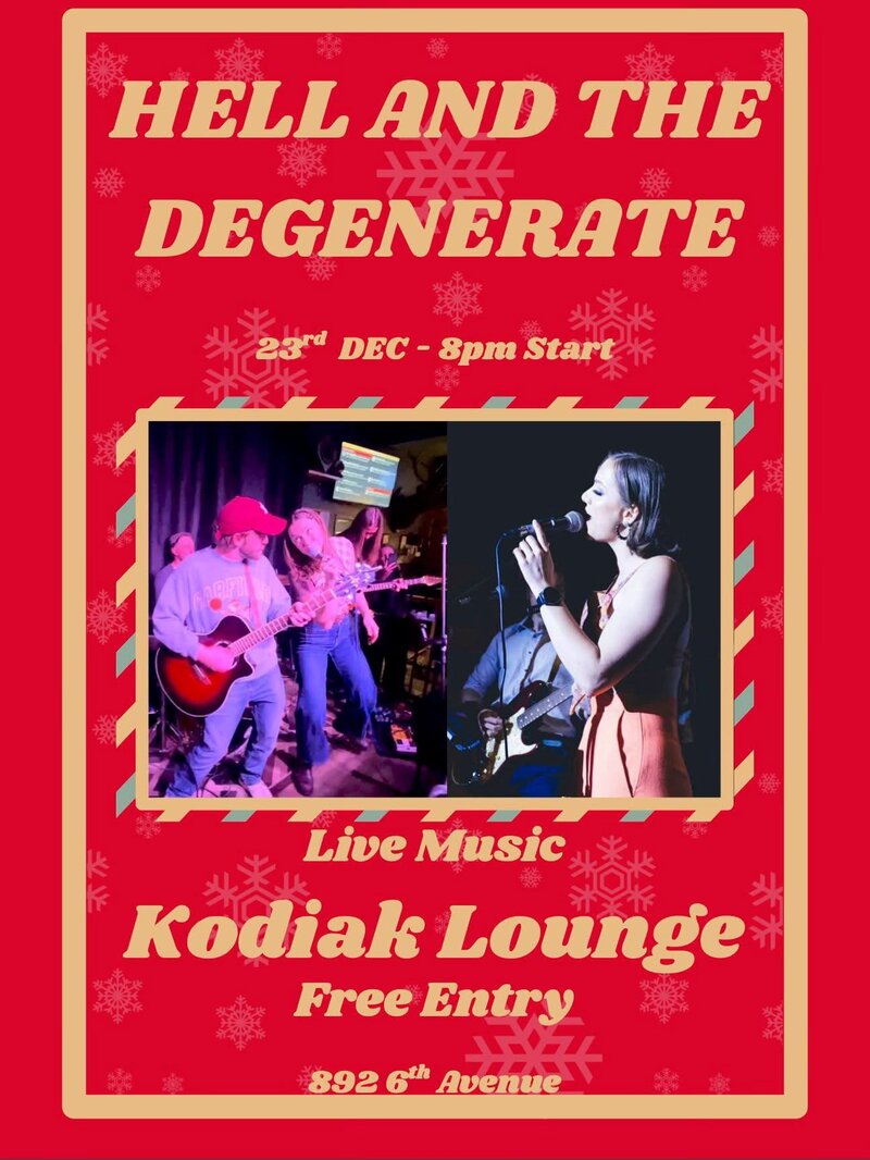 Hell & the Degenerate Live at the Kodiak! @ Kodiak Lounge - Dec 23, 2025