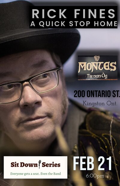 Sit Down Series: Rick Fines @ Monte's - Feb 21, 2026