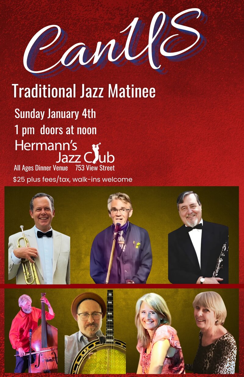 CanUS | Traditional Jazz Matinee - May 7th @ Hermann's Jazz Club