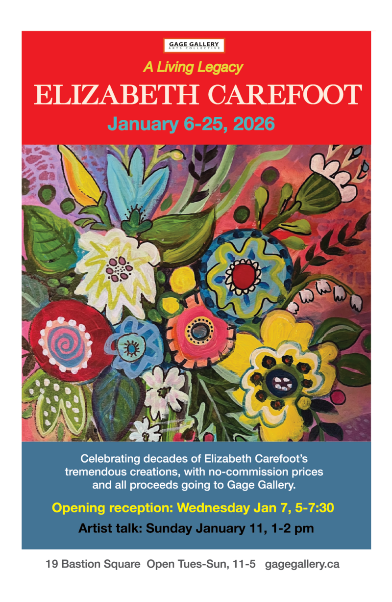 Living Legacy: Elizabeth Carefoot Art Show - May 7th @ Gage Gallery Arts Collective