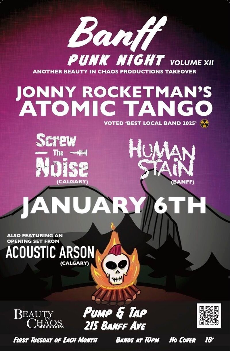 Banff Punk Night: Volume XII @ Pump and Tap - Jan 06, 2026