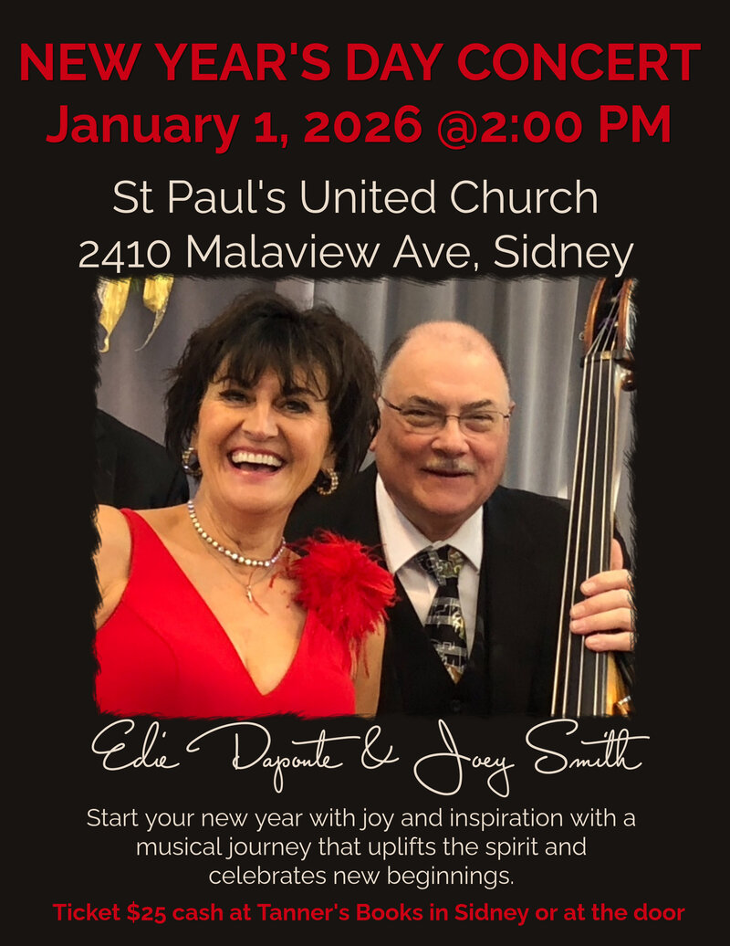 New Year's Day Concert @ St Paul's United Church - Jan 01, 2026