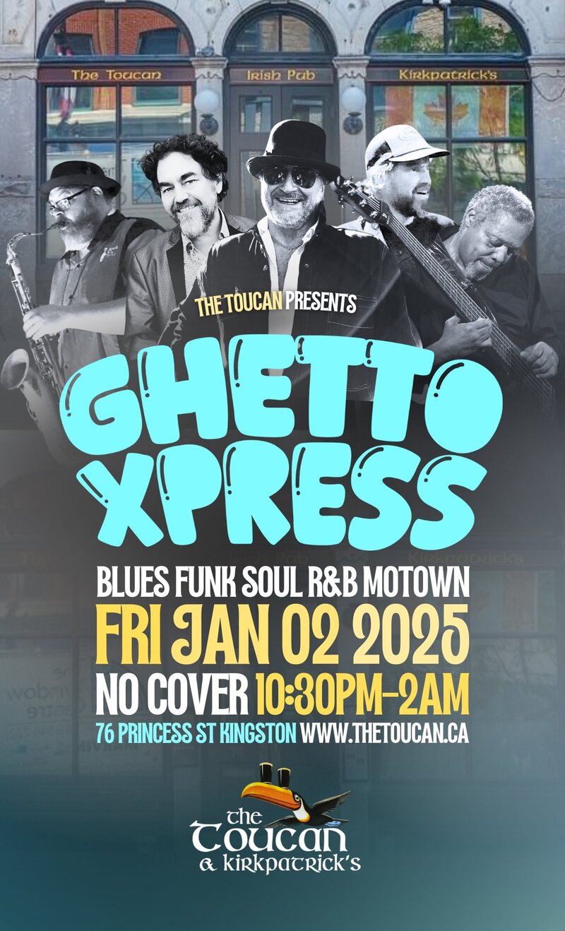 Ghetto Xpress @ The Toucan Jan 2 2026 - May 8th @ The Toucan