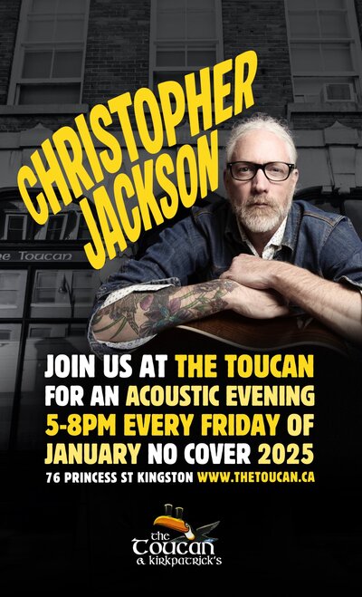 Christopher Jackson @ The Toucan Jan 30 2026 - May 2nd @ The Toucan
