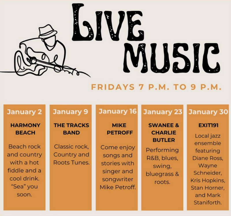 Live Music Friday: Harmony Beach @ Mineshaft Tavern - Jan 02, 2026