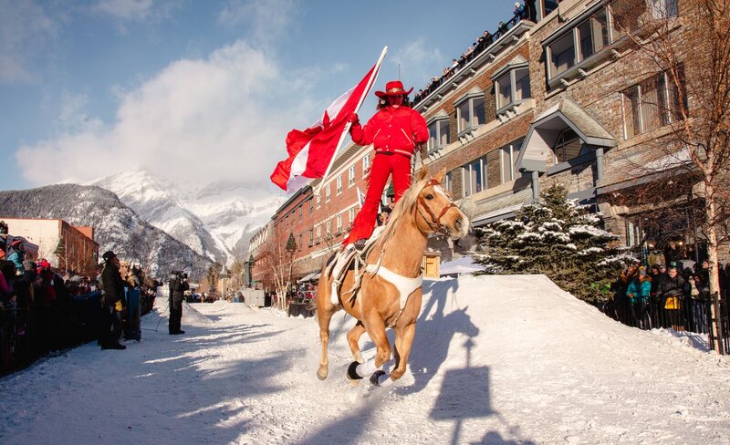 Skijoring in Banff - May 12th @ Banff High School Field