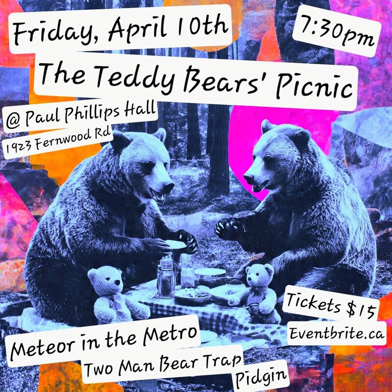 The Teddy Bears picnic - May 6th @ Paul Phillips Hall (Little Fernwood)