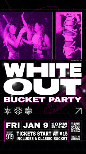 Whiteout: Bucket Party - Jul 15th @ Studio 919