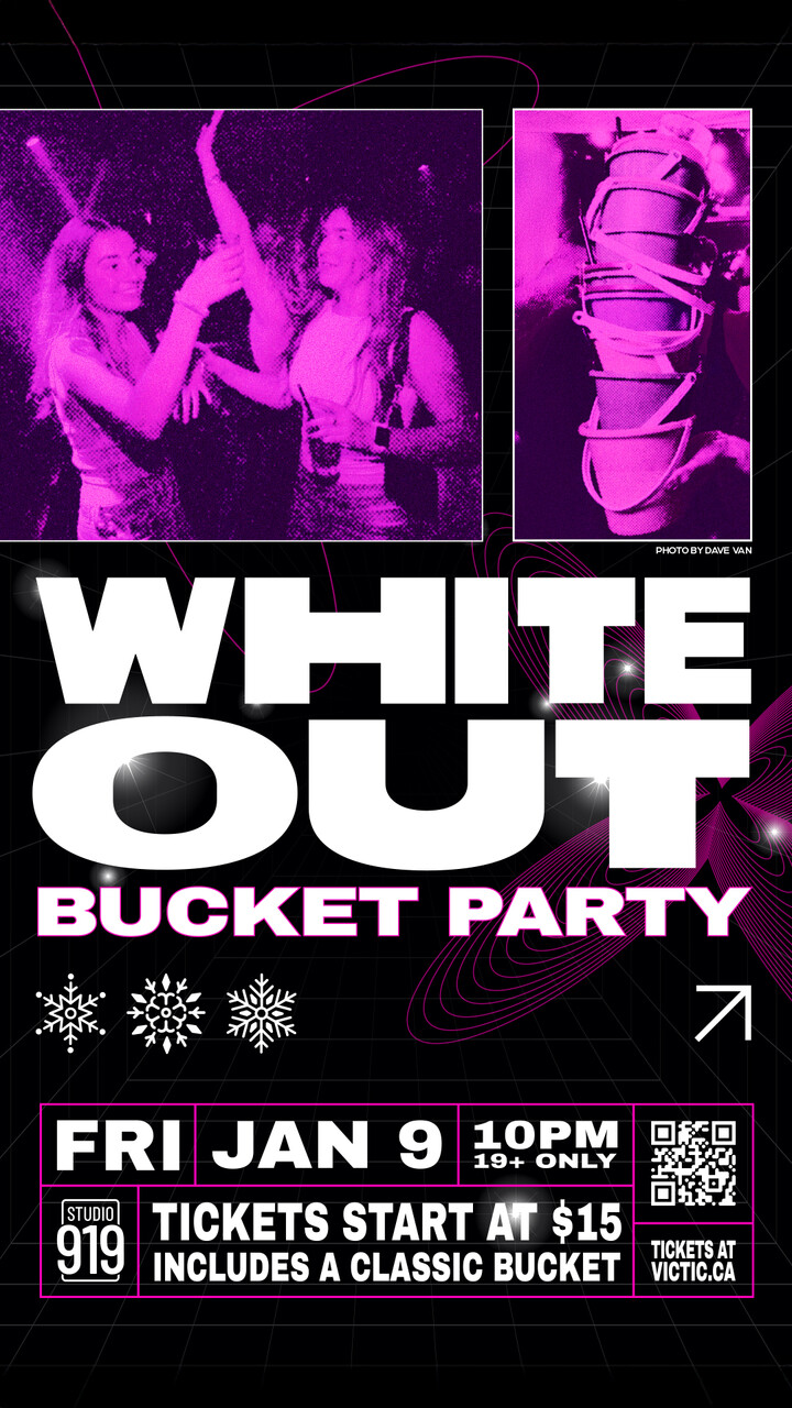 Whiteout: Bucket Party - May 6th @ Studio 919