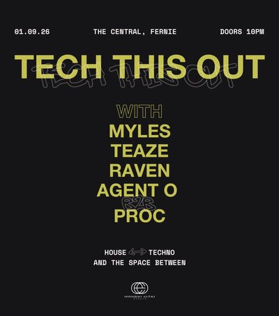 TECH THIS OUT - May 6th @ The Central - Nightclub & Bar