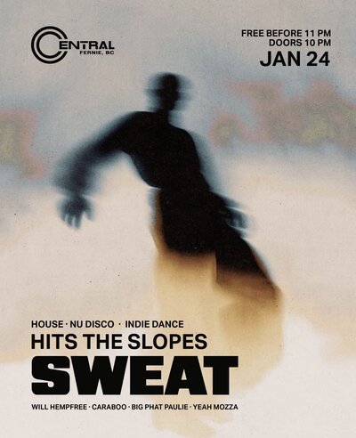 HITS THE SLOPES: Sweat - May 13th @ The Central - Nightclub & Bar