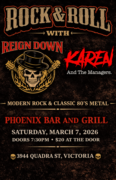 Hard rock night @ The Phoenix Bar and Grill - Mar 07, 2026