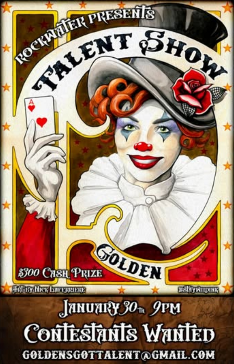 Rockwater Presents: Talent Show 2026 @ Rockwater Grill & Bar - Jan 30, 2026