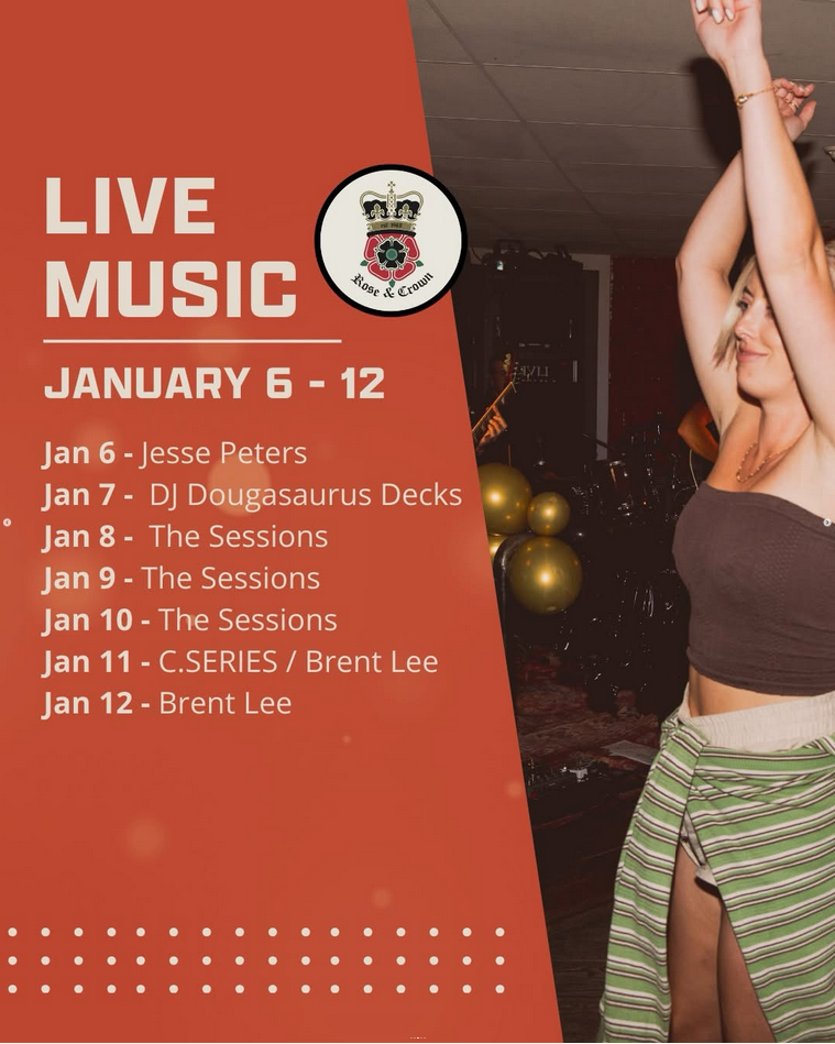 The Sessions LIVE at The Rose! - May 6th @ The Rose and Crown (Banff)