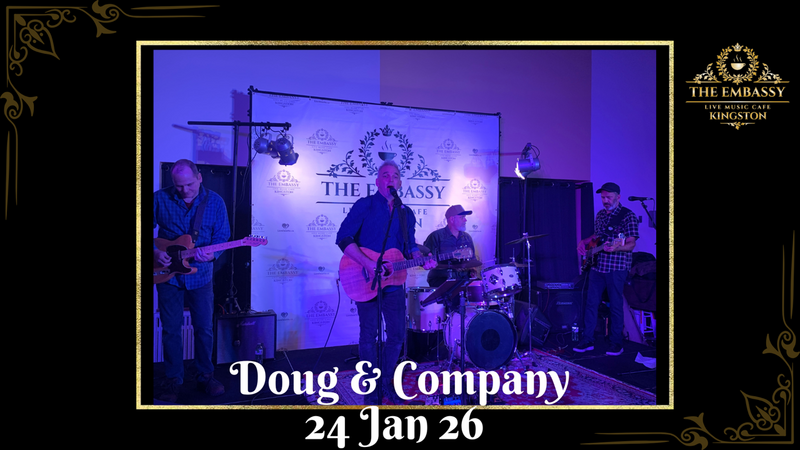 Doug van der Horden & Company - May 4th @ The Embassy Live Music Caf&eacute;