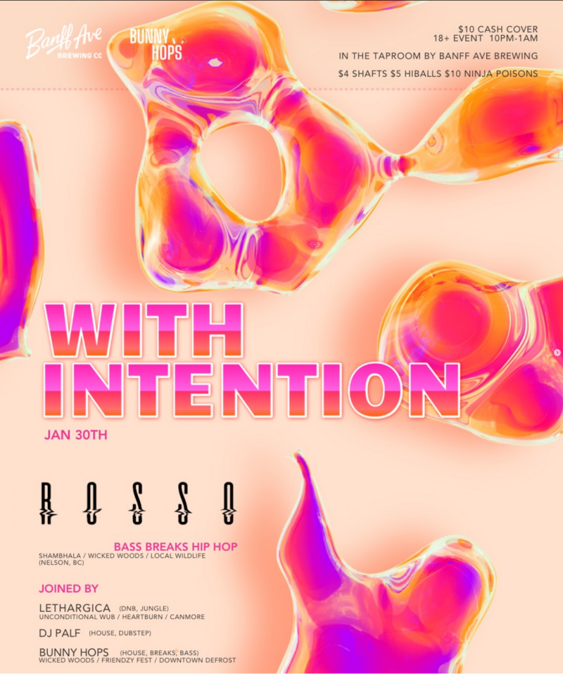 WITH INTENTION 💫 - January Edition - May 6th @ Banff Ave Brewing Co.