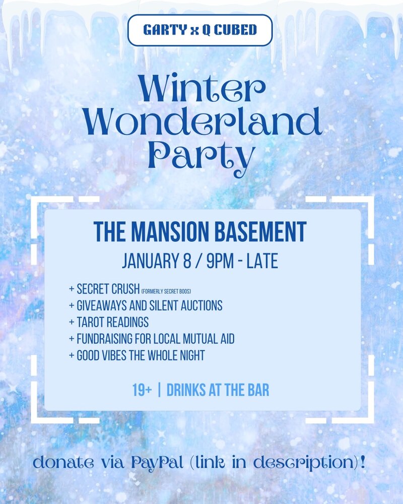 Winter Wonderland Garty - May 2nd @ The Mansion
