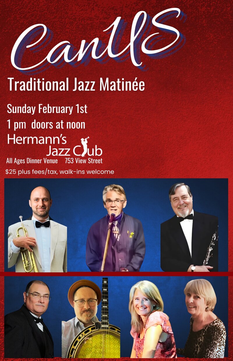 CanUS | Trad Jazz Matin&eacute;e - Jun 3rd @ Hermann's Jazz Club