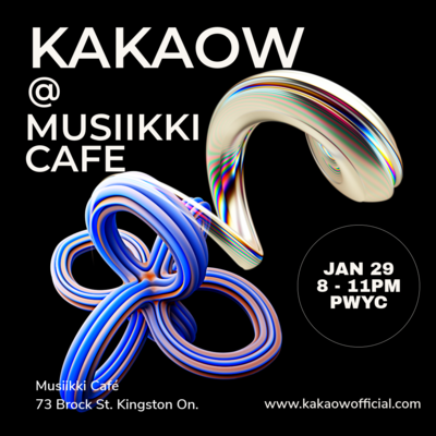 KaKaow @ Musiikki Caf&eacute; & Whiskey Bar Jan 29 2026 - May 7th @ Musiikki Caf&eacute; & Whiskey Bar
